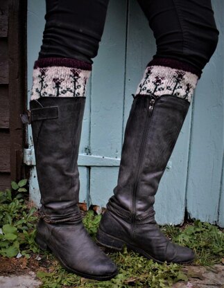 Thistle Boot Cuffs