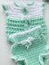 Cardigan and Diaper Cover Set