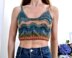 Pointelle Chevron Bralette