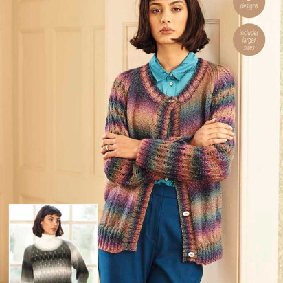 Cardigan and Jumper in Stylecraft Cabaret - 9782 - Downloadable PDF