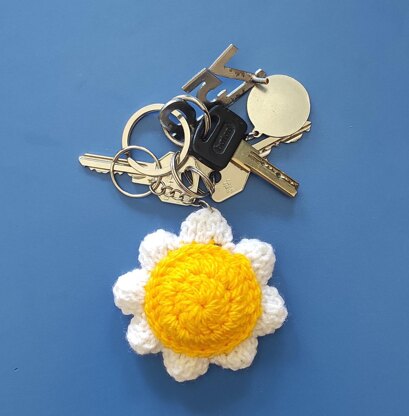 Daisy Keychain