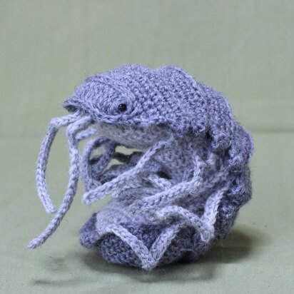 Isopod amigurumi