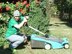 Mowing the lawn beanie