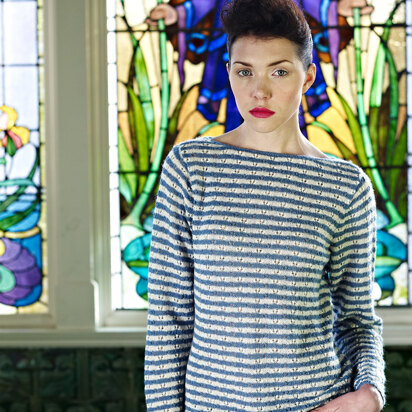 Florence Sweater in Rowan Fine Lace - Downloadable PDF
