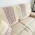 ‘Beginner’ Cushion Cover and Throw.
