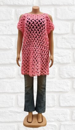 Flowers and Diamonds Summer Top