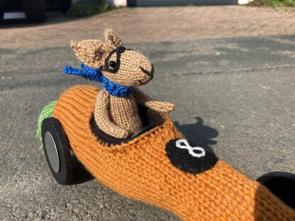 Bunny and Carrot Car