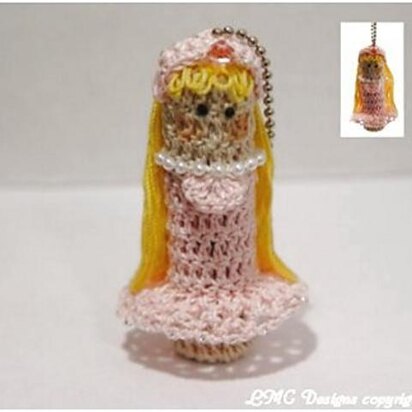 Ballerina Doll Lip Balm Holder Crochet Pattern