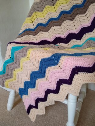 Ripple Stitch Blanket