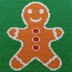 Christmas gingerbread knitting chart
