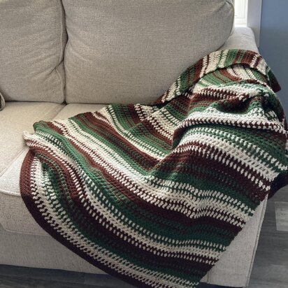 Simple Inspiring Crochet Blanket Pattern