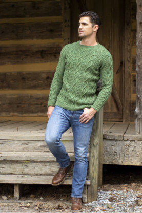 Men's Jumper Kerf in Universal Yarn Deluxe Worsted - Downloadable PDF