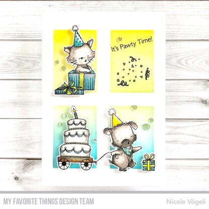 My Favorite Things Stencil 4.5"X6" - Window Panes