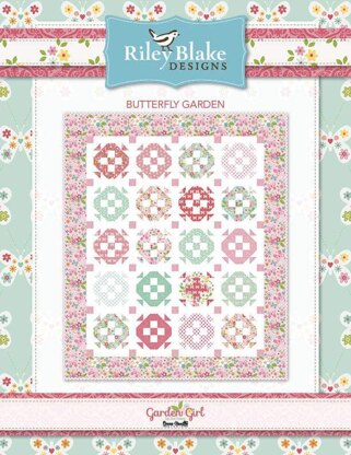 Riley Blake Butterfly Garden - Pink - Downloadable PDF