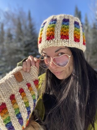 Over the Rainbow Headband/Neckwarmer