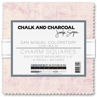 Robert Kaufman Chalk and Charcoal Charm Pack