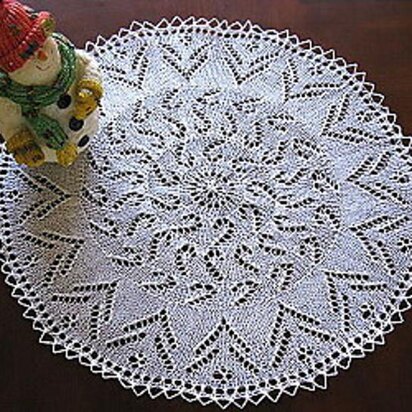 K352-Christmas Doily