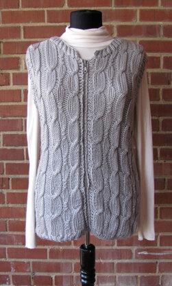 Vest in Universal Yarn Uptown Worsted