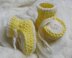 65-Two-Color Baby Booties