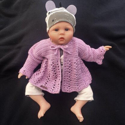 Orchid Baby Cardigan