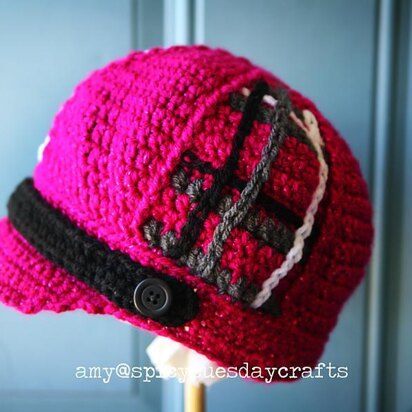 Plaid Patches Hat