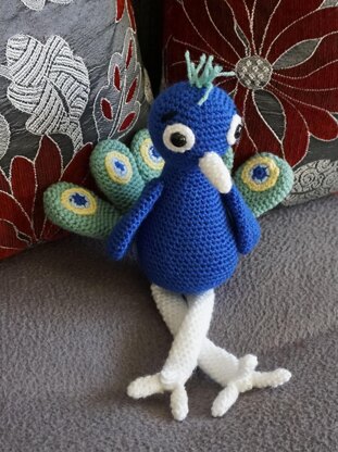 Knit & Crochet Amigurumi Kits - Peacock