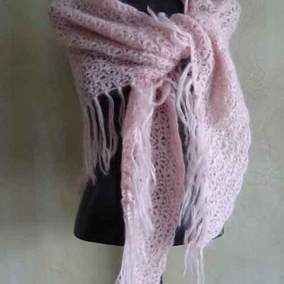 #27 Crochet Mohair Shawl