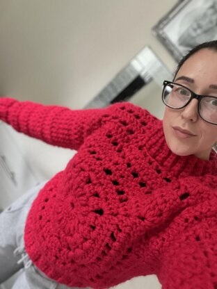 Chunky winter sunburst Pull over