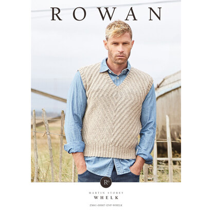 Whelk Vest in Rowan Softyak DK - Downloadable PDF