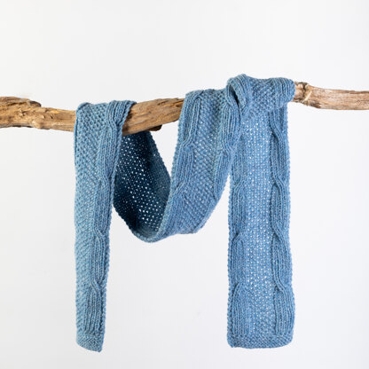 Yarn Vibes Liam Aran Scarf PDF