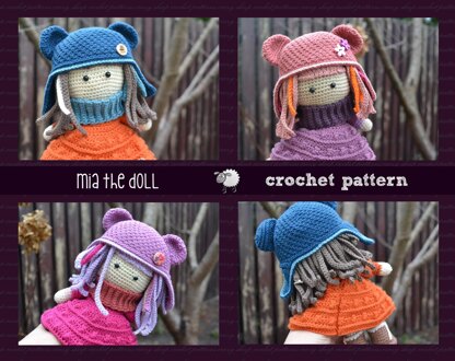 Mia the Doll Crochet Pattern