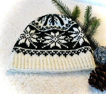 Pattern: Fair Isle Knit Hat - Spruce Hill Knits