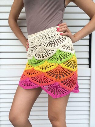 Shell Fan Skirt