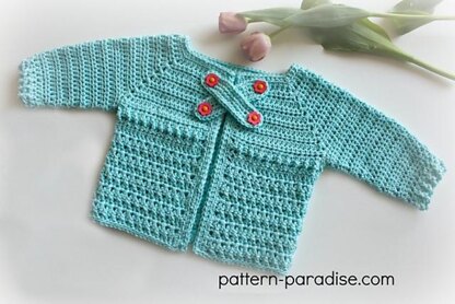 X Stitch Baby Cardigan Sweater 15-186