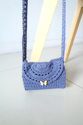 Crochet Bag Pattern Crochet Purse Pattern Crochet Butterfly Bag Butterfly  Shoulder Bag -  Singapore