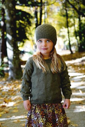 Olive Sweater and Hat - LF39