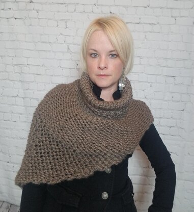 Knitted Highlander Shawl