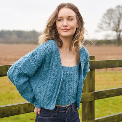 Tammi Cardigan in Rowan Alpaca Soft DK - ZB328-00014-ENPFRP - PDF