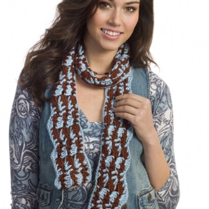 Caron - Criss Cross Vest in Simply Soft (downloadable PDF) - Wool