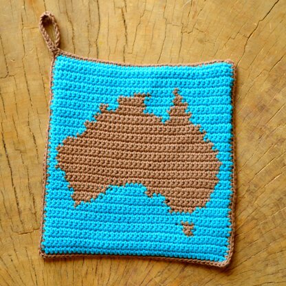 7 Continent Potholders