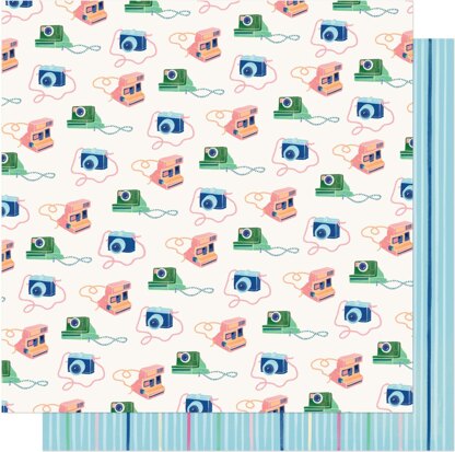 American Crafts Dear Lizzy She's Magic Double-Sided Cardstock 12"X12" 25/Pkg - Real Life