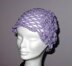 Violet Flower Hat