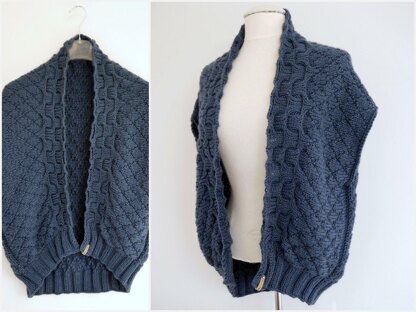 Strickanleitung - Strickjacke - Cardigan DIAMOND - No.207