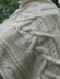 Warm Leitrim Aran Shawl