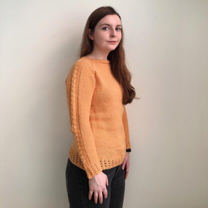 Melon sorbet sweater