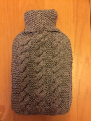 Hot water bottle cover