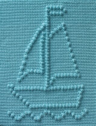 Sailboat Baby Blanket