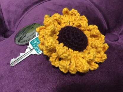 Daisy Key Ring