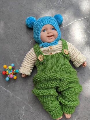 Knit Baby Bonnet