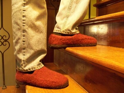 Felted Loafer Slipper